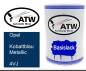 Preview: Opel, Kobaltblau Metallic, 4VJ: 500ml Lackdose, von ATW Autoteile West.